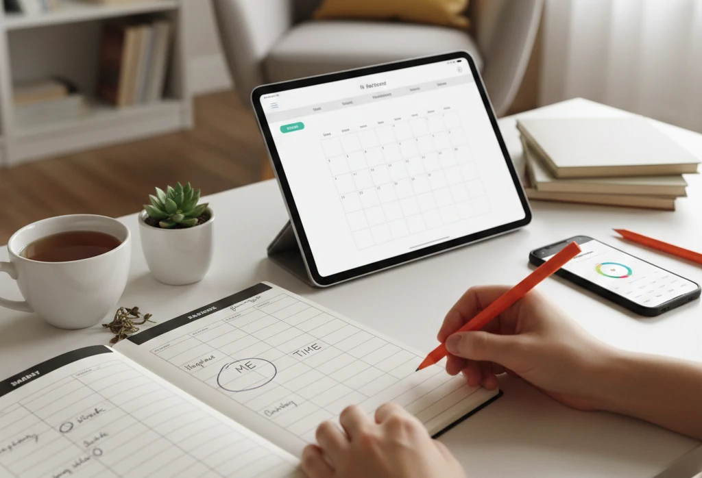 Jak planować dzień, by mieć czas dla siebie? Hybrydowe metody organizacji, które naprawdę działają