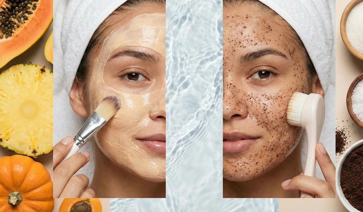 Peeling enzymatyczny czy mechaniczny? Jak dobrać do typu cery